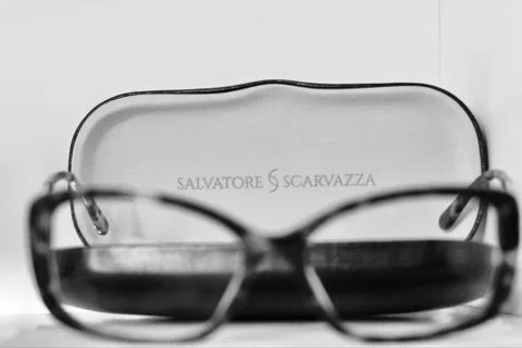 Eyeglass shelf Stock Photos