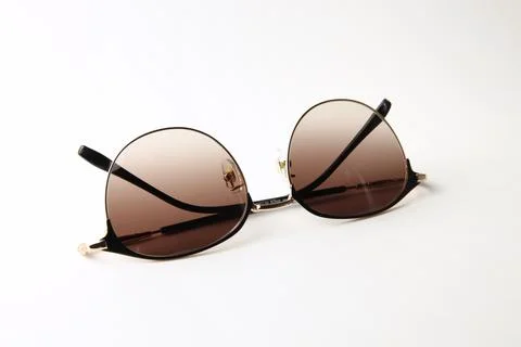 Eyeglass on white background 스톡 사진