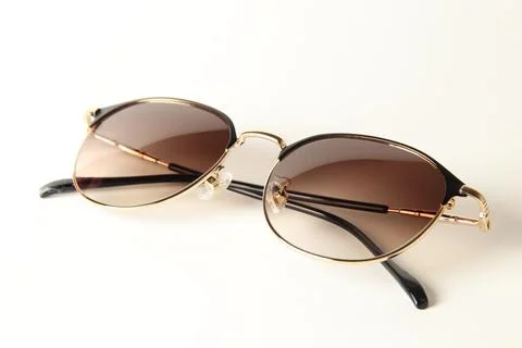 Eyeglass on white background 스톡 사진