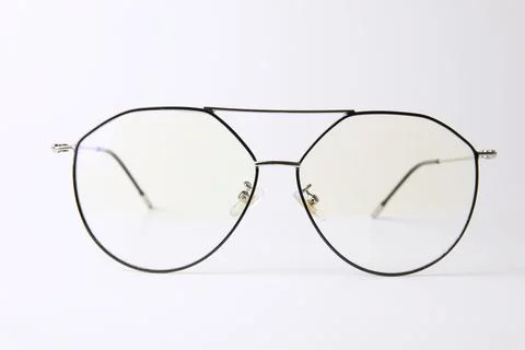 Eyeglass on white background Фото