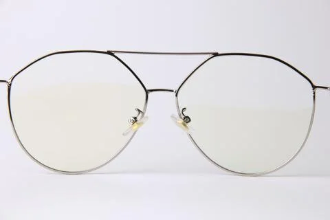 Eyeglass on white background Stock-Fotos