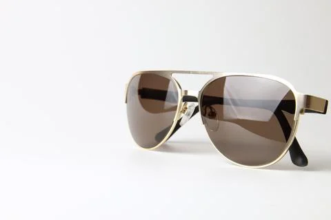 Eyeglass on white background 写真素材