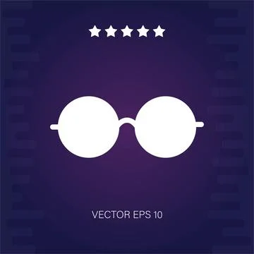 Eyeglasses  icon Stock Illustration