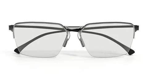 Eyeglasses isolated on white background. 3D illustration Stock Illustration