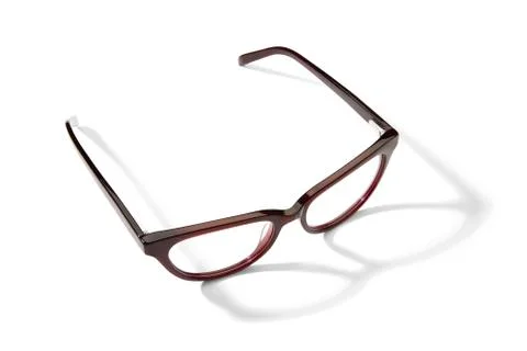 Eyeglasses on white background Stock Photos