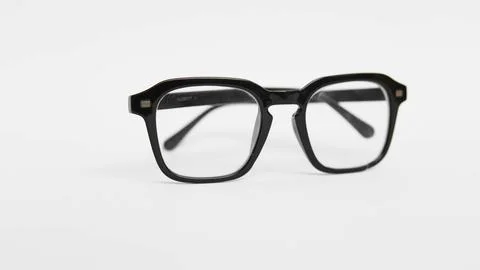 Eyeglasses on a white background Stock Photos