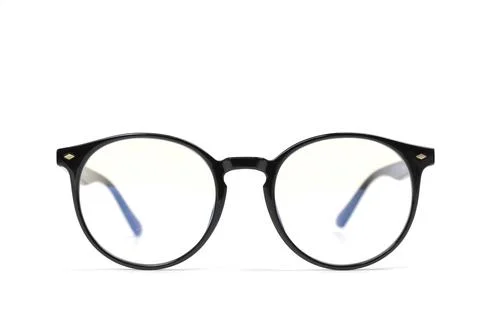 Eyeglasses on white 스톡 사진