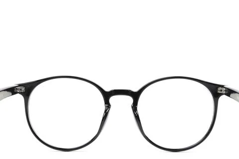 Eyeglasses on white 스톡 사진