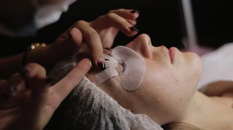 Eyelash Extension Stock Footage 68819603