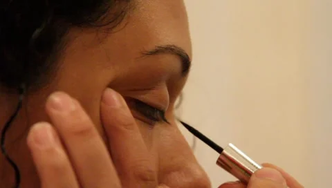 Eyemakeup Stock Footage 4885974