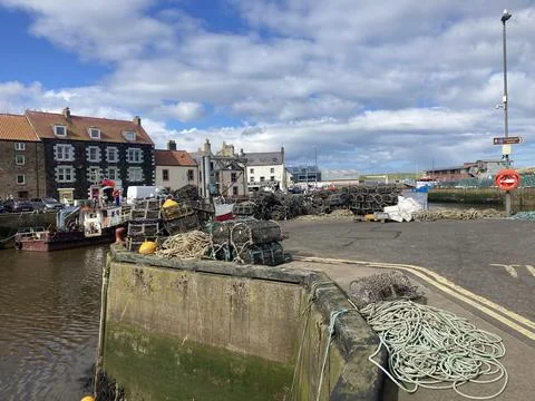 Eyemouth Harbour Stock Photos