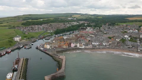Eyemouth, Scotland Stock Footage 246387364