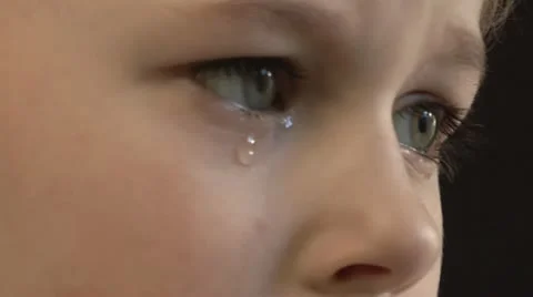 Eyes of a Child Stock Footage