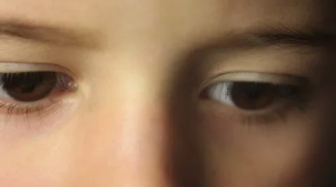 Eyes of the child Stock Footage 46462936