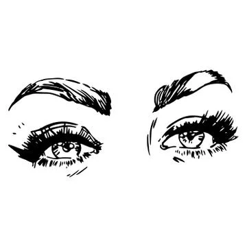 Eyes Stock Illustration