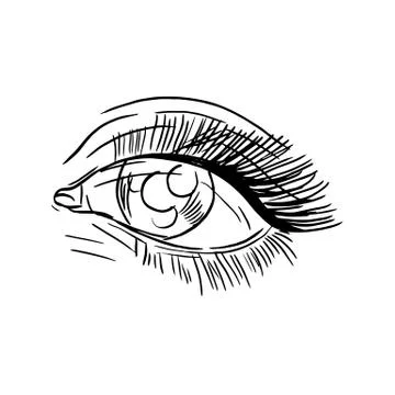 Eyes Stock Illustration