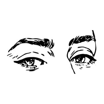 Eyes Stock Illustration