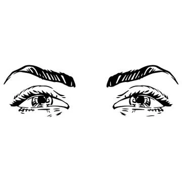 Eyes Stock Illustration