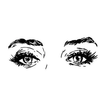 Eyes Stock Illustration