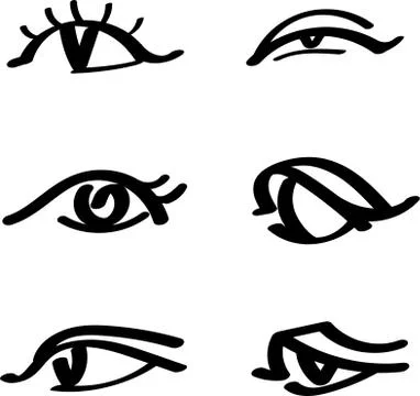 Eyes Stock Illustration