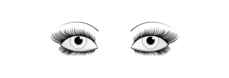 Eyes. Stock Illustration