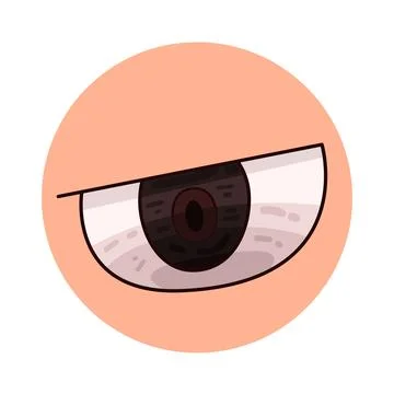 Eyes illustration Stock Illustration
