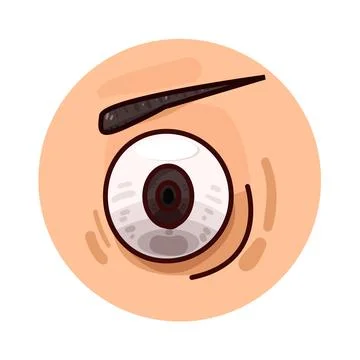 Eyes illustration Stock Illustration