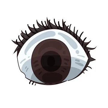 Eyes illustration Stock Illustration