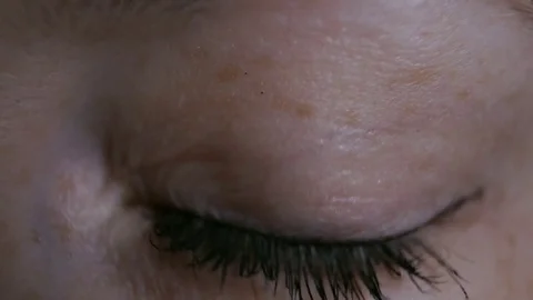 Eyes looking at the camera Stock Footage 69796967