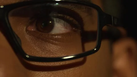 Eyes moving around Stock Footage 288232477