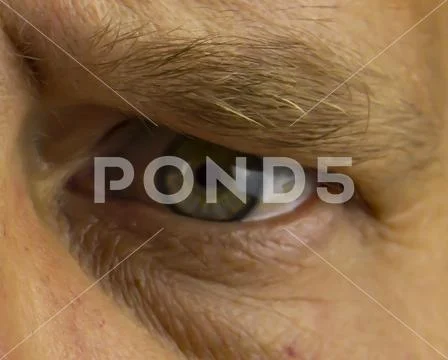 Eyes of a person without a face - middle-aged men Stock Photos