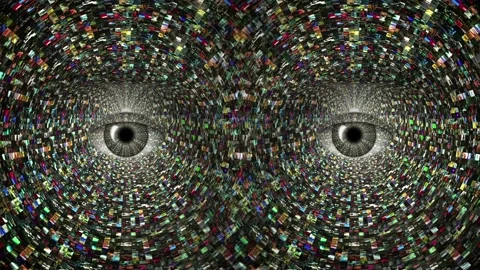 Eyes. Social network. Internet. Background. Stock Footage 162916682
