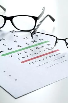 Eyes Test. Stock Photos