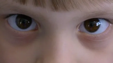  Eyes of young boy Stock Footage 61476751