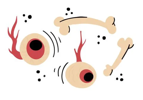 Eyesbones Stock Illustration