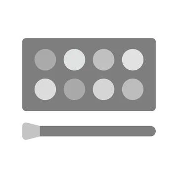 Eyeshades icon vector image. Stock Illustration