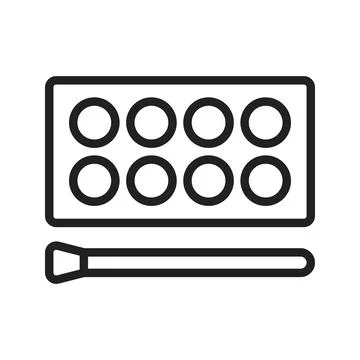 Eyeshades icon vector image. Suitable for mobile apps, web apps and print media. Stock Illustration