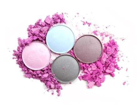 Eyeshadow isolated on white Stock-Fotos
