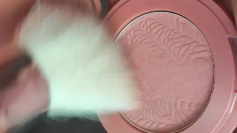 Eyeshadow makeup pallette Video stock 277790908