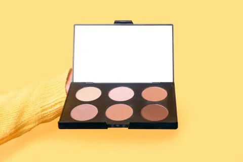 Eyeshadow or concealer Stock Photos