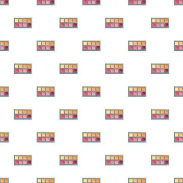 Eyeshadow palette beauty makeup pattern background 库存插图