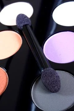 Eyeshadow palette Stock Photos