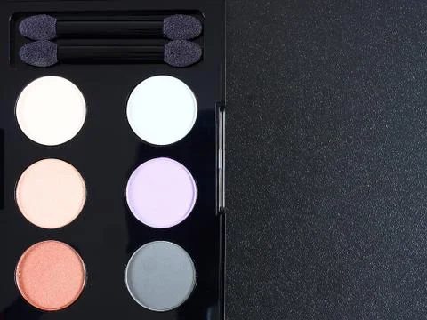 Eyeshadow palette Stock Photos