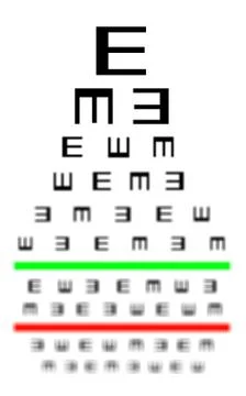 Eyesight concept - Reasonable eyesight イラスト素材