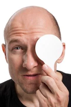 Eyesight exam Stock Photos