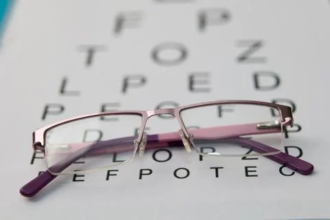 Eyesight Test Essentials Stock Photos