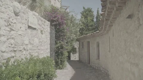 Èze in the Cote d'azur 3 - LOG Stock Footage 130829545