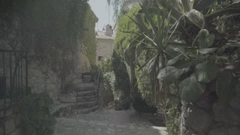 Èze in the Cote d'azur 4 - LOG Stock Footage 130829466