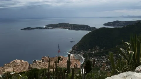 Eze timelapse Video stock 138342414