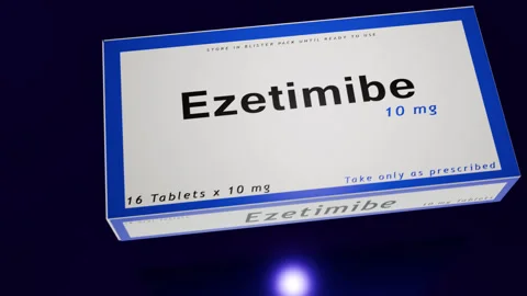 Ezetimibe Blister Pack Stock-Footage 314793447